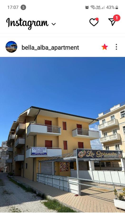Bella Alba Apartment On The Beach Alba Adriatica Luaran gambar